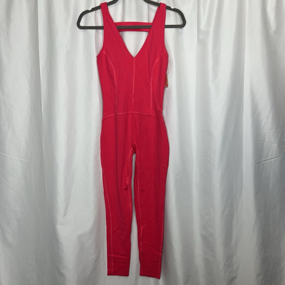 Free People By Free People Movement Never Better One-Piece Sport Jumpsuit Sz XS - Picture 2 of 12